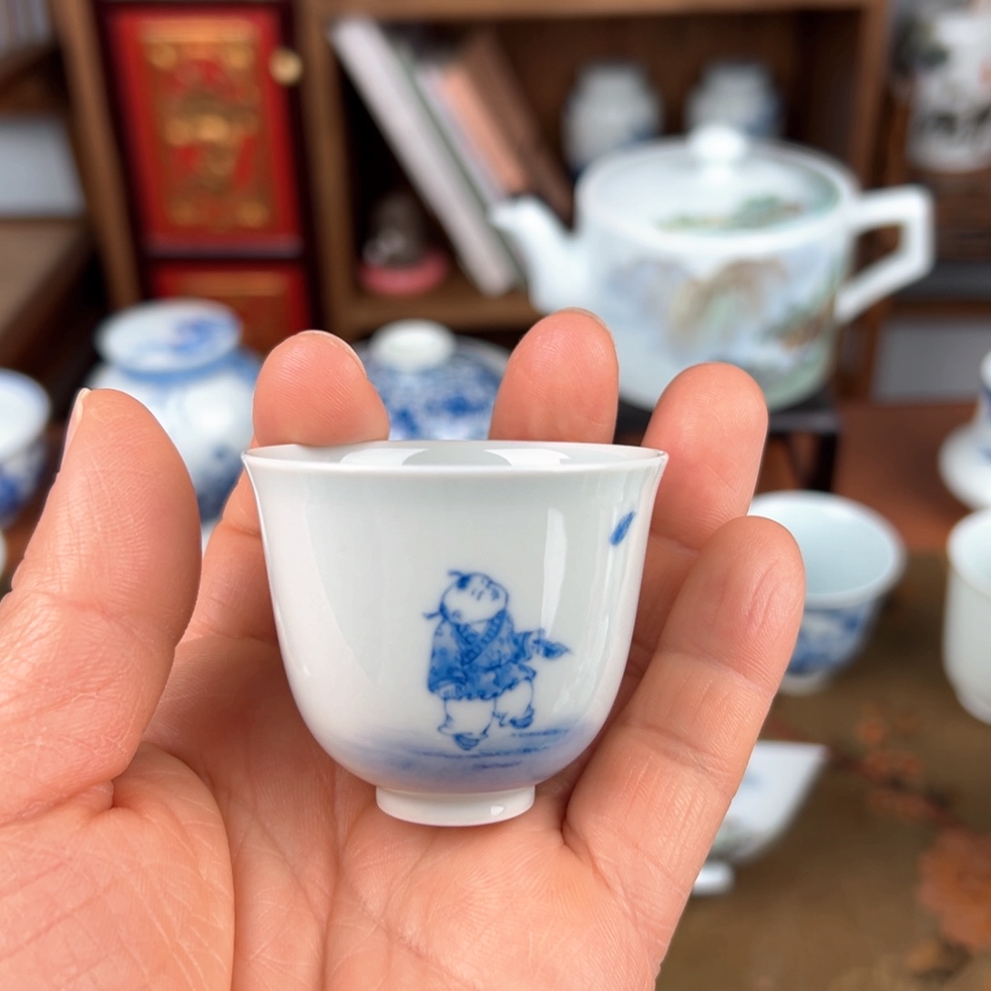 【闪购商品】聚瀾堂采茶图主人杯