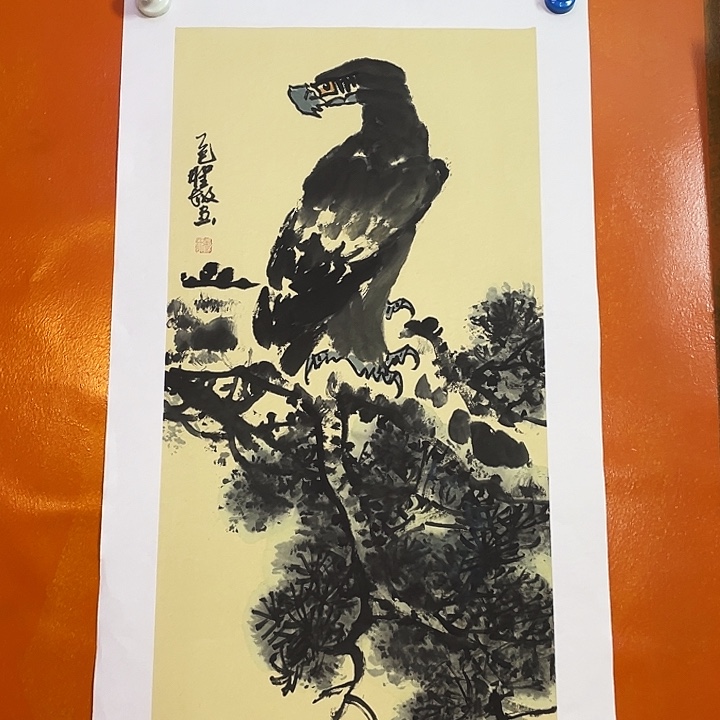 国画张圣敏先生纯手绘作品