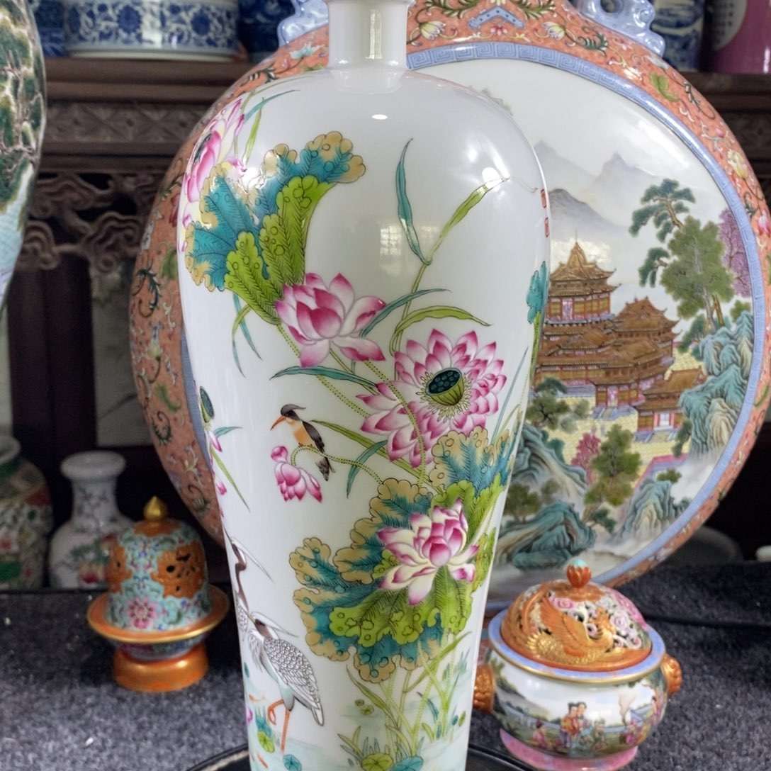 清***静陶其他手工手绘陶瓷摆件工艺品