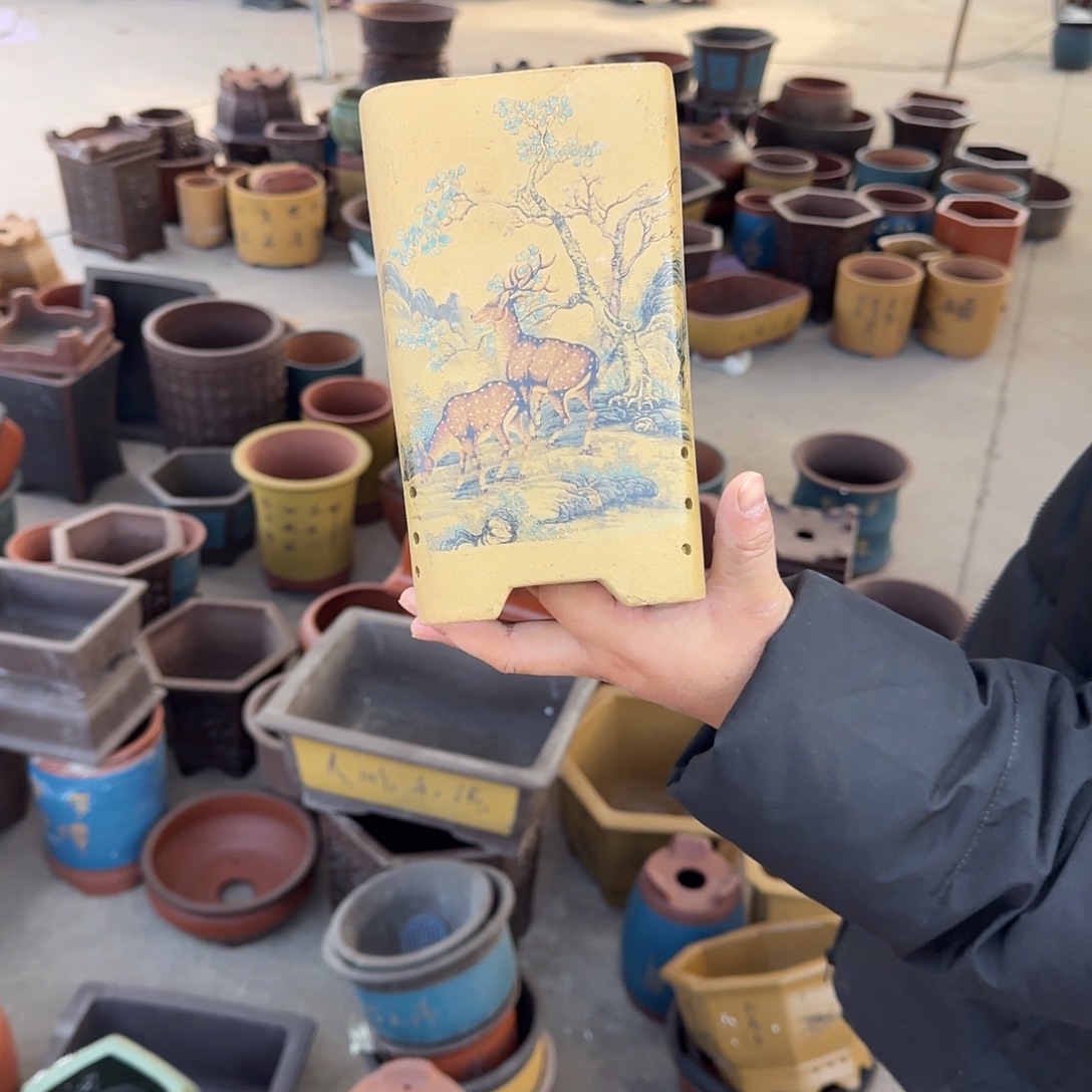 花盆紫砂口径14.20口径