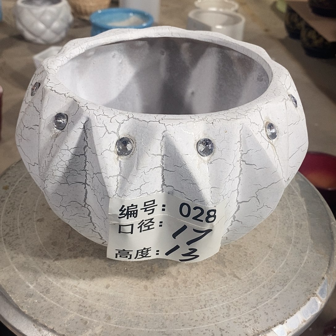 【闪购商品】陶瓷微瑕花盆-028-1个