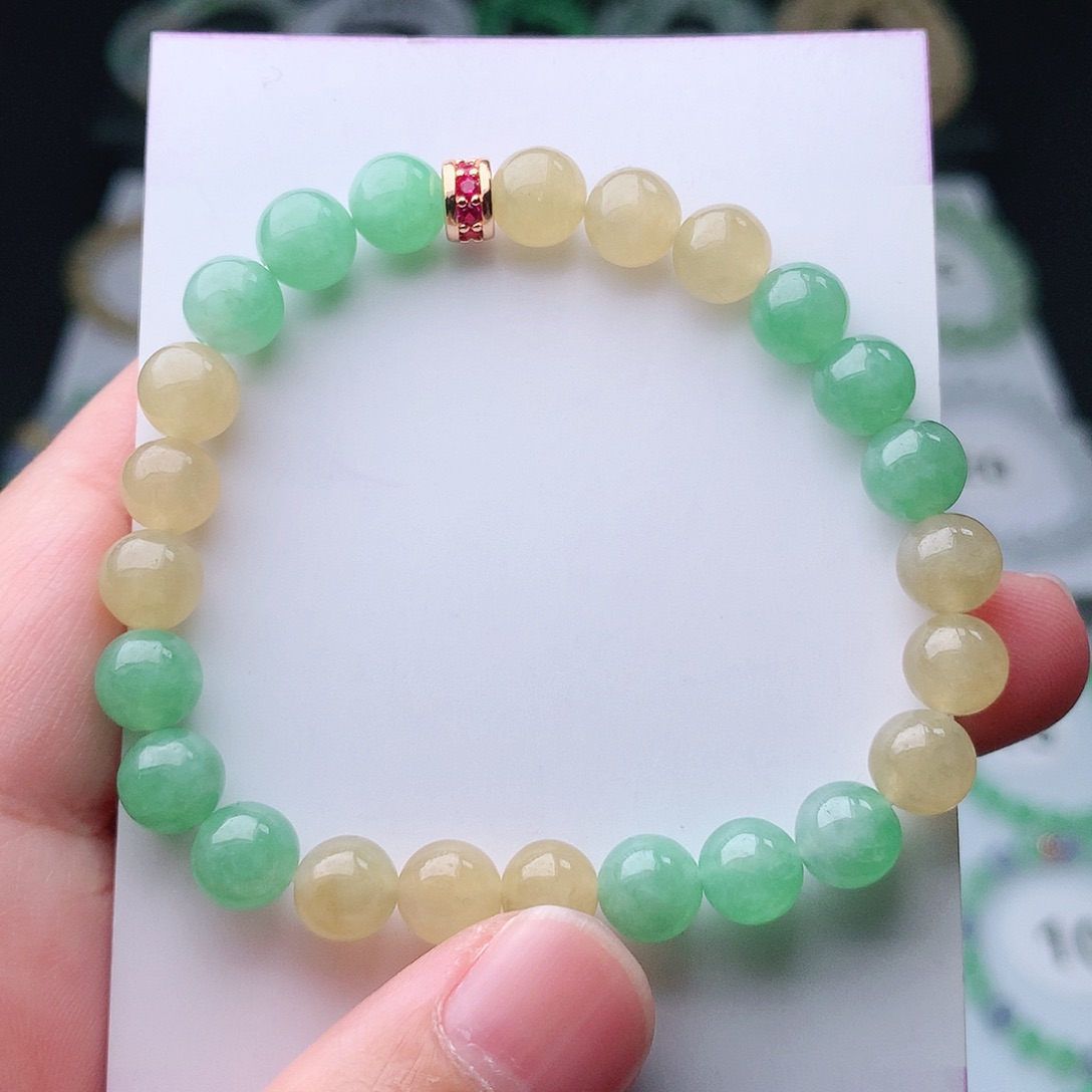 翡翠手串未镶嵌翡翠