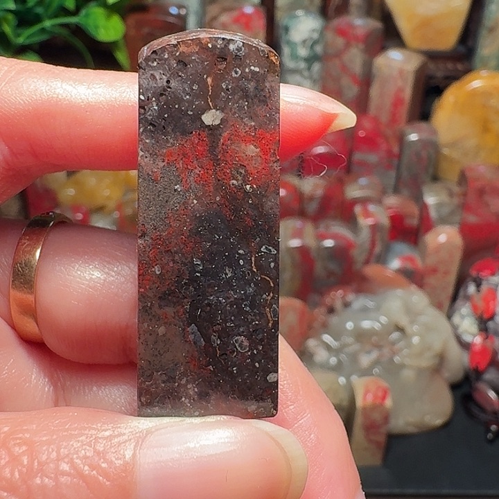 昌化鸡血石醉*生昌化鸡血石