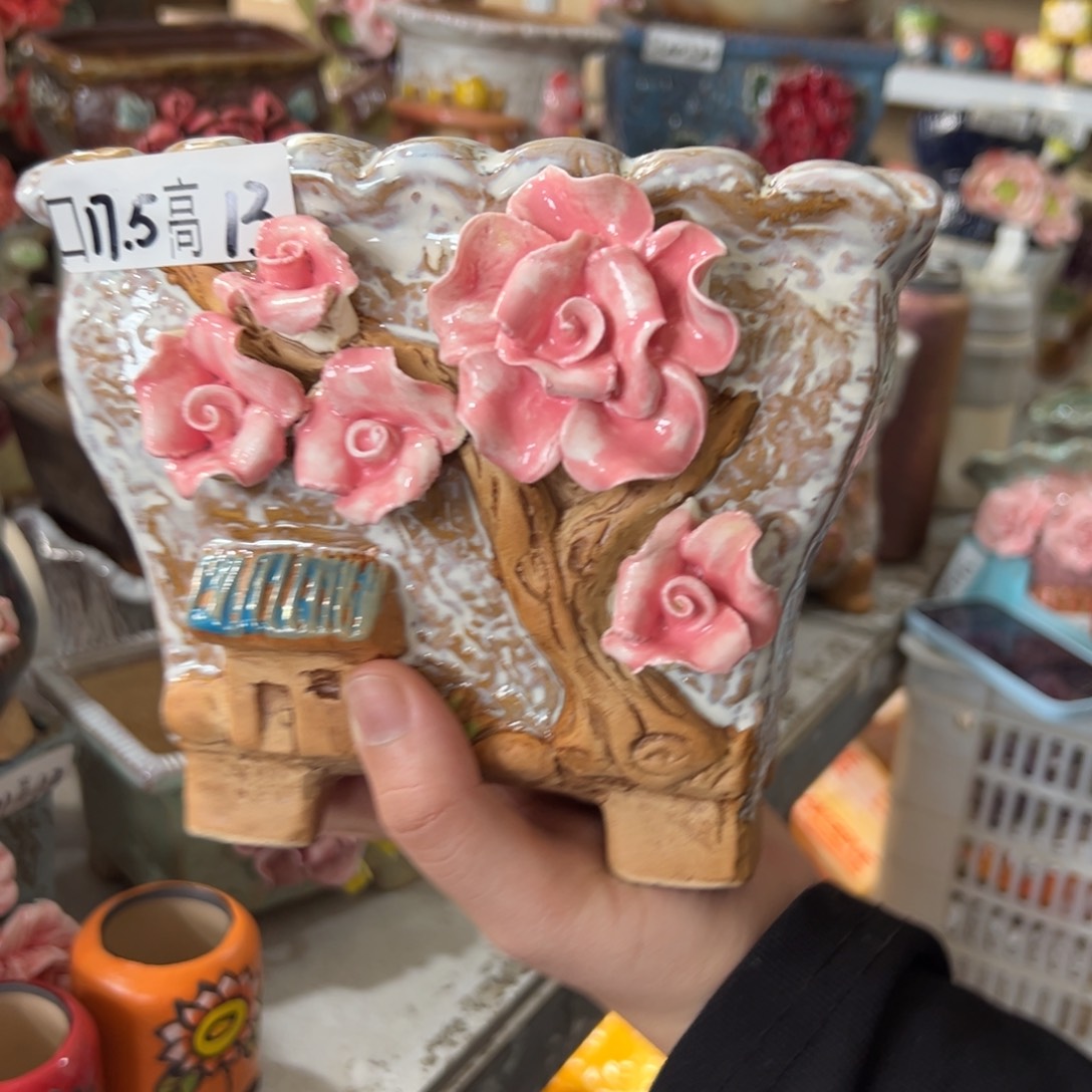 花盆，拍满20发货，退款拉黑