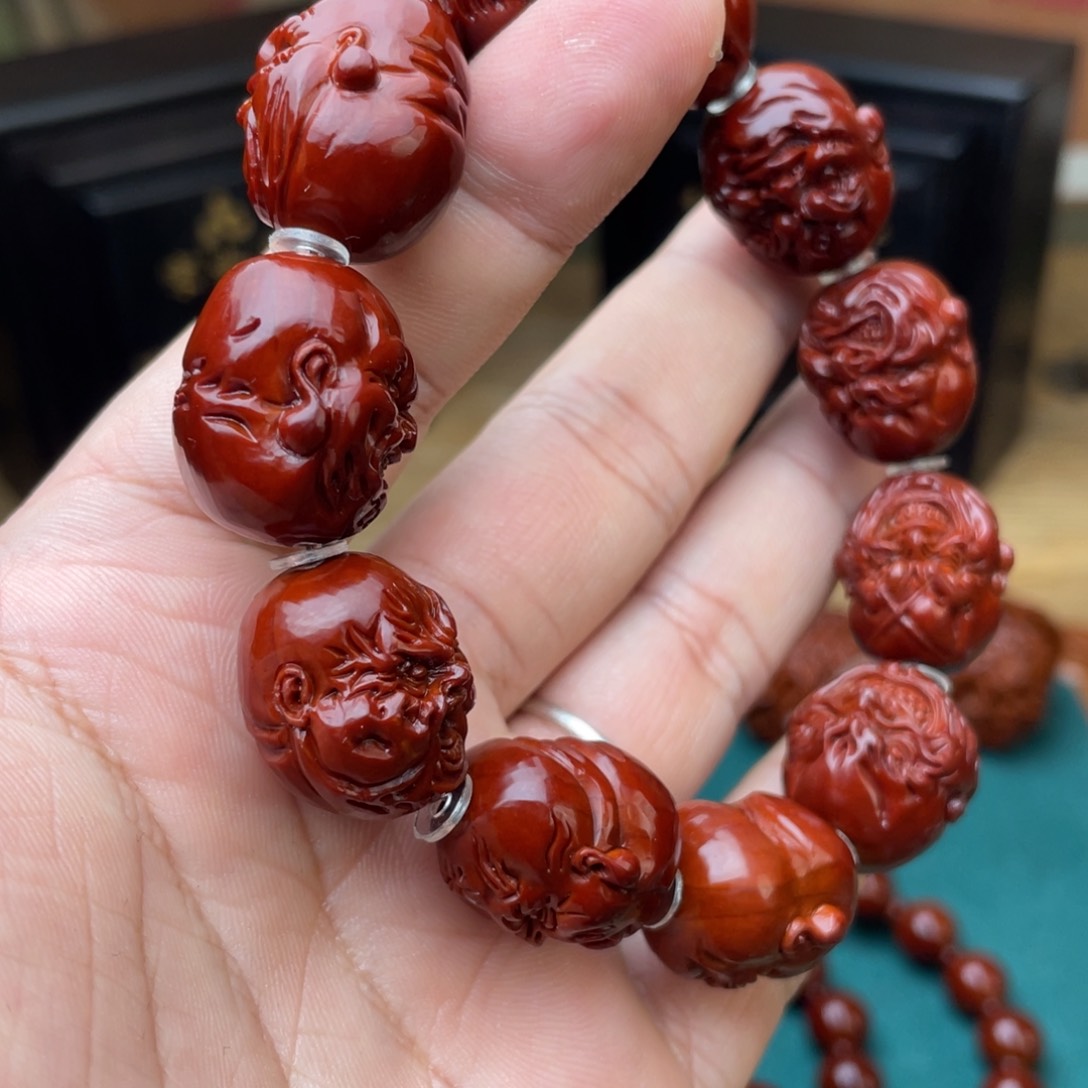 橄榄核吊坠爱*恶僧回血山鬼002