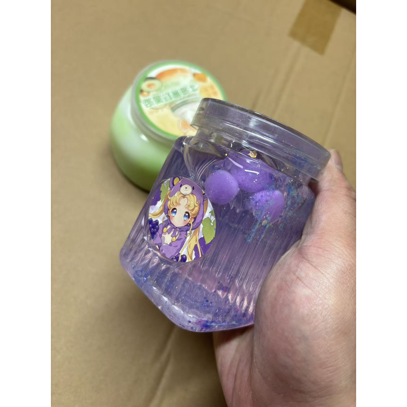 C44-水晶泥彩色不沾手种多样款式-大小颜色样式随机发