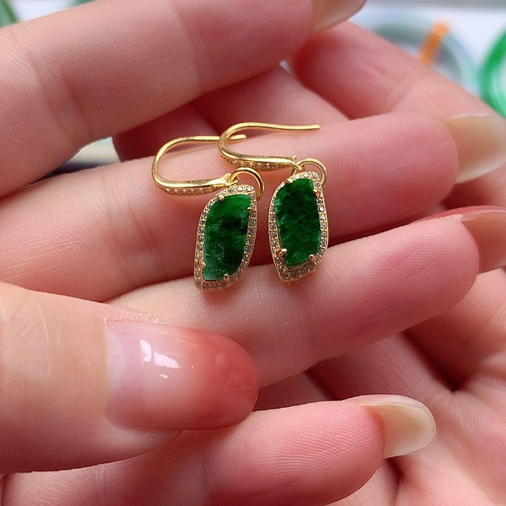 颈饰银S925镶嵌翡翠翡翠