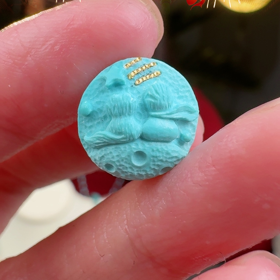 绿松石珠宝奇石未镶嵌