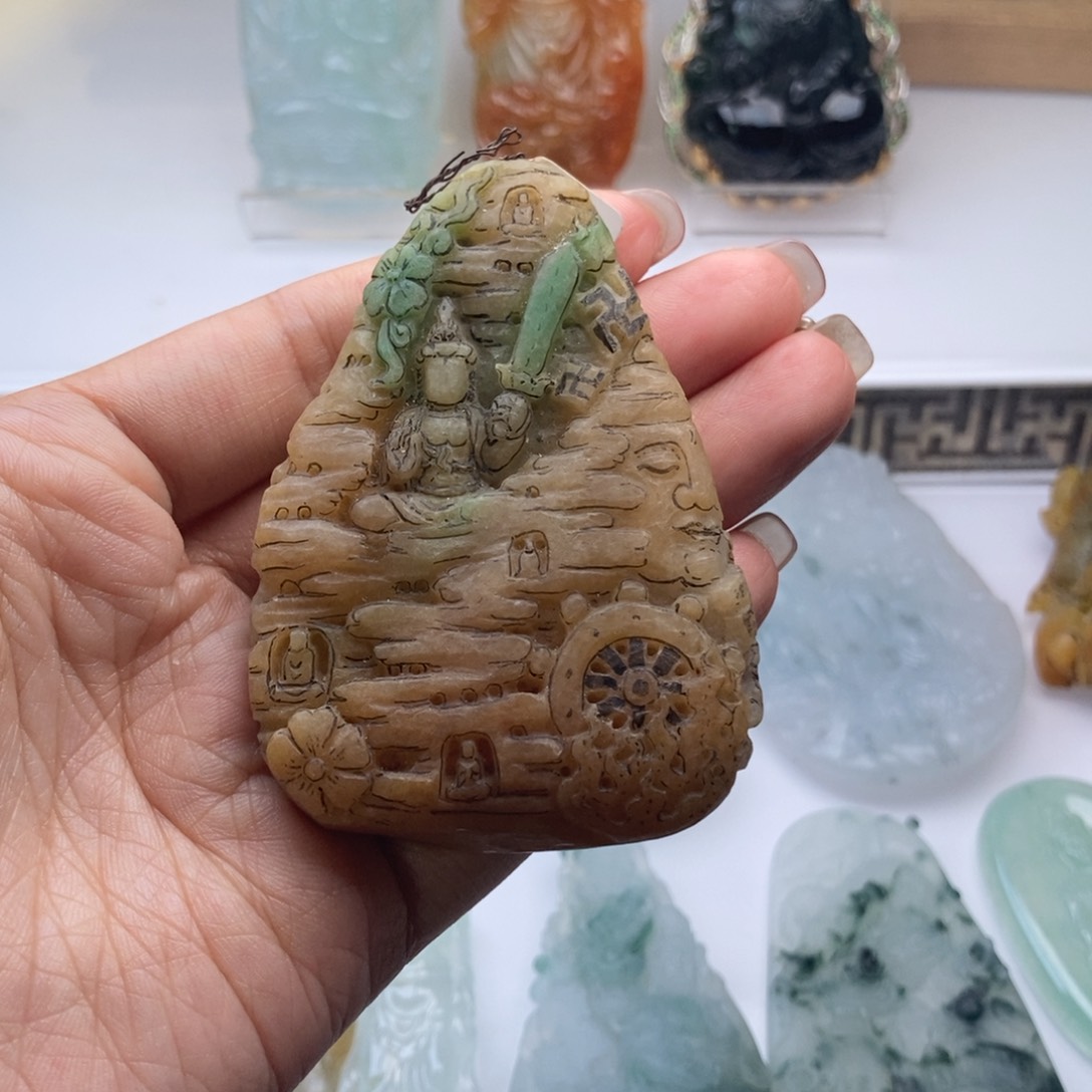 定制翡翠未镶嵌虚空