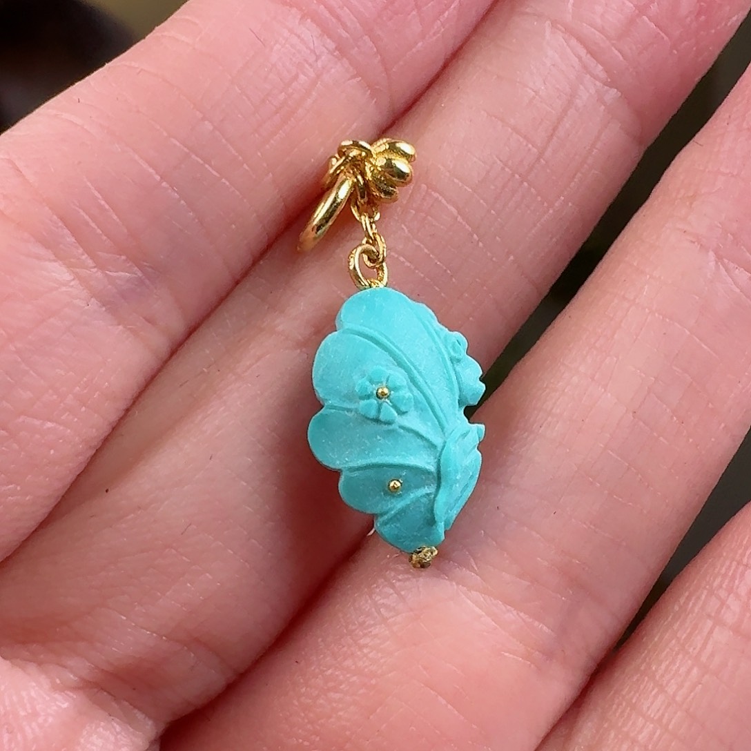 绿松石珠宝奇石未镶嵌