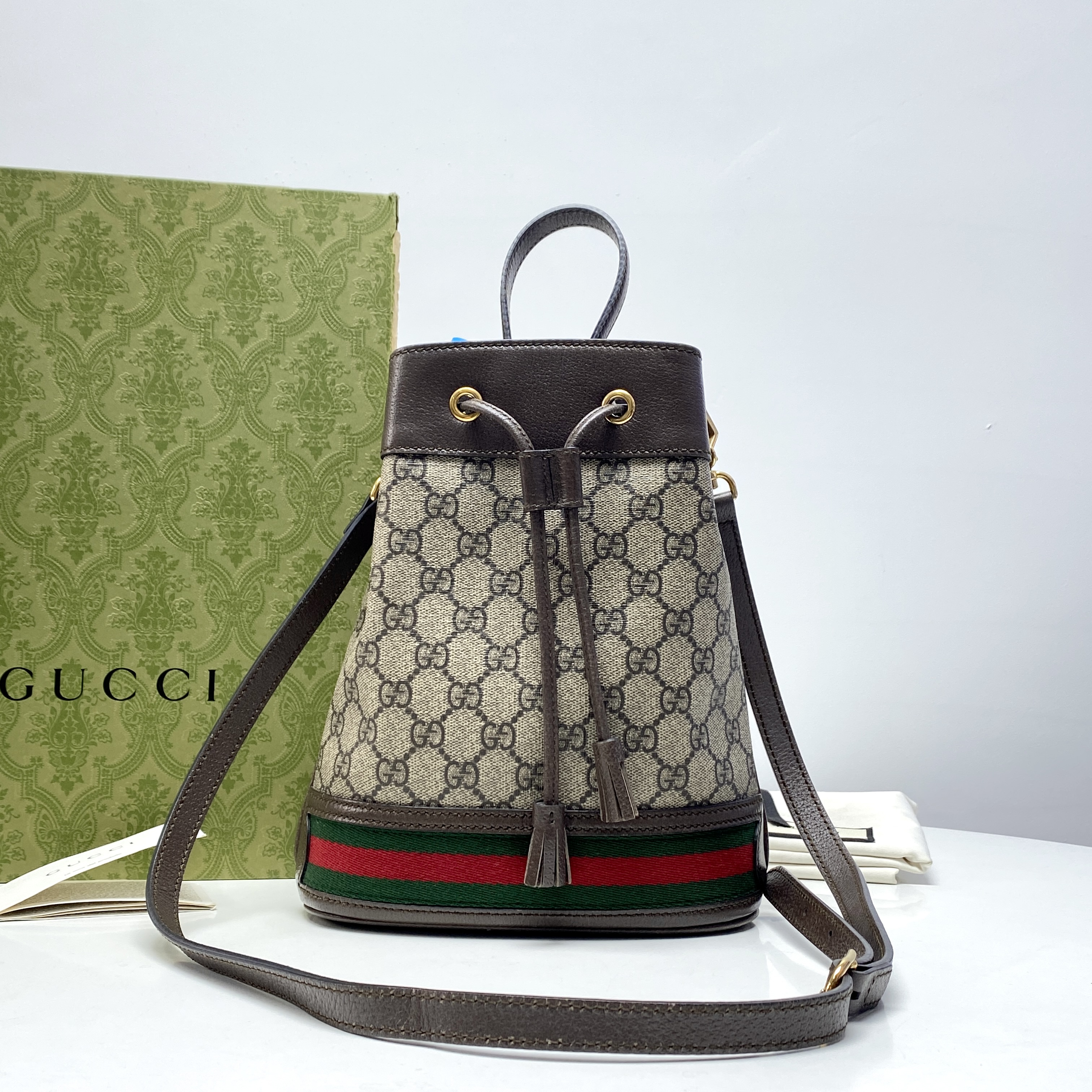 95新 GUCCI/古驰 小野专属 古驰水桶包 LM3115