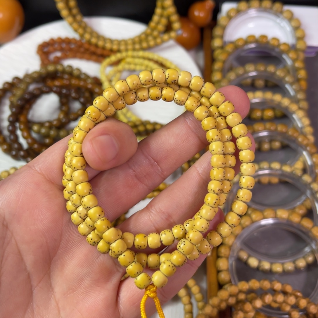 随***缘星月菩提108脖挂尺寸6