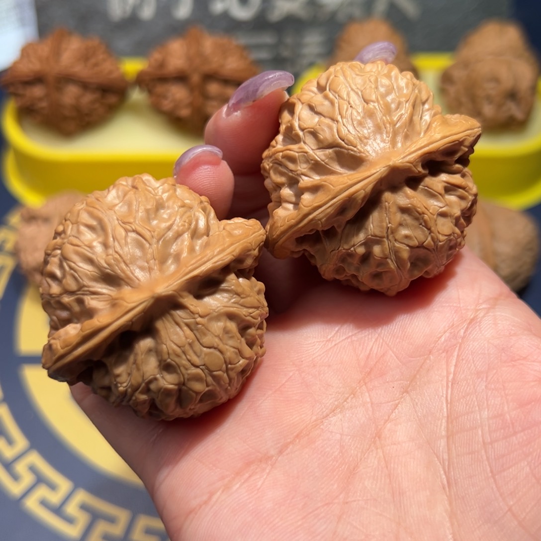 文玩核桃把件宫灯44