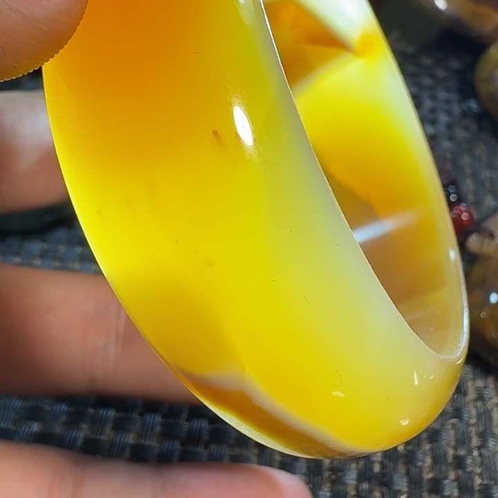 疯***子玛瑙/玉髓未镶嵌颈饰