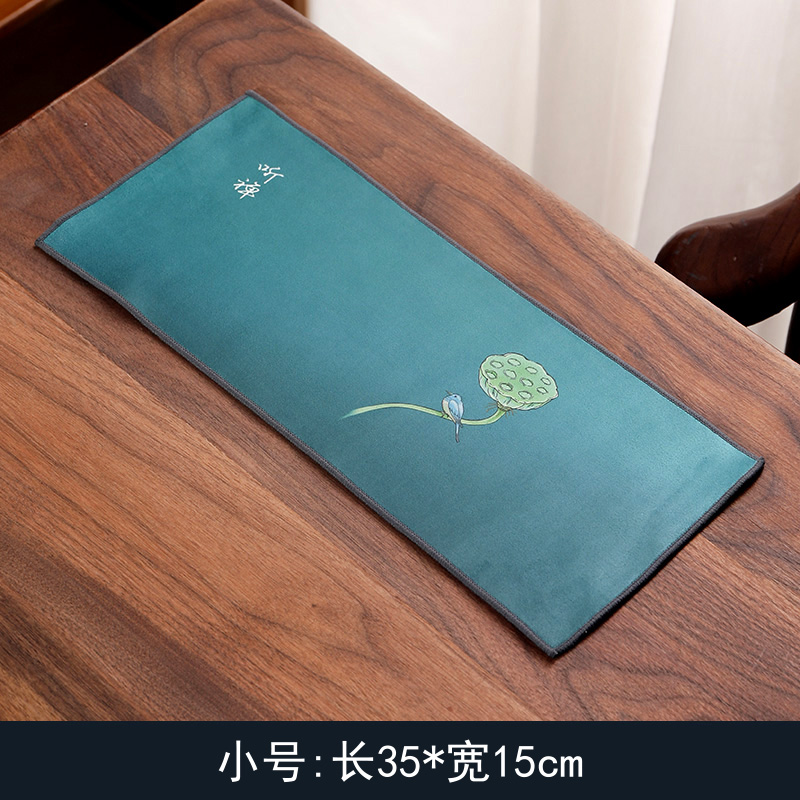 【宠粉茶巾】中国风功夫茶具高档吸水加厚茶毛巾桌台几抹布禅意
