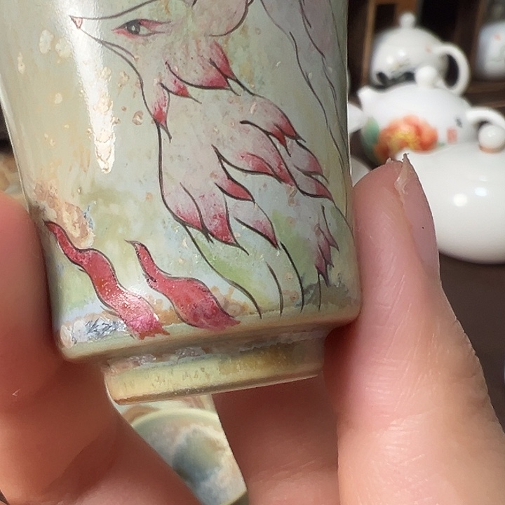 柴烧手绘茶具系列