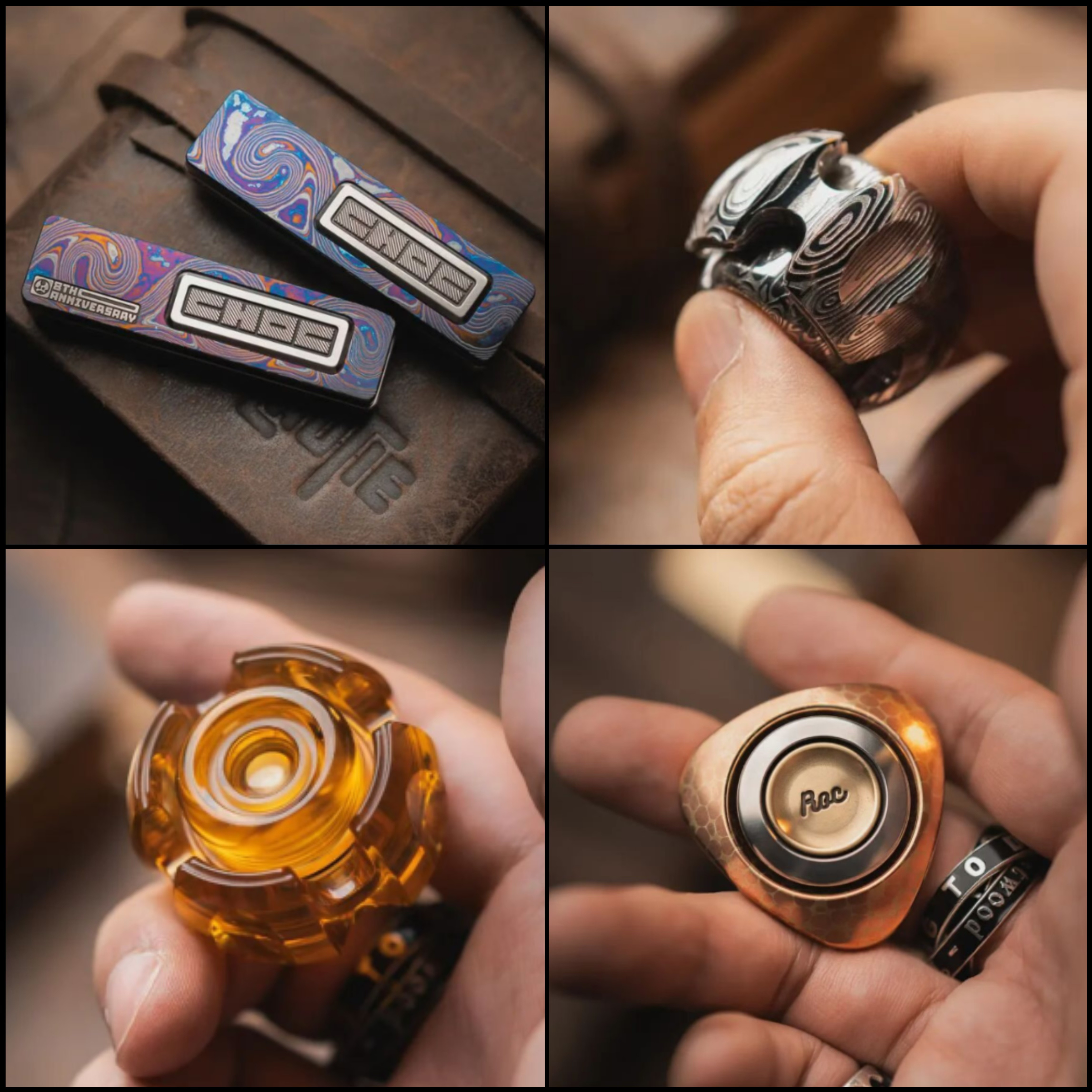 【Goku EDC】老铁匠锆马CHOC巧克力 ROC 噪音 