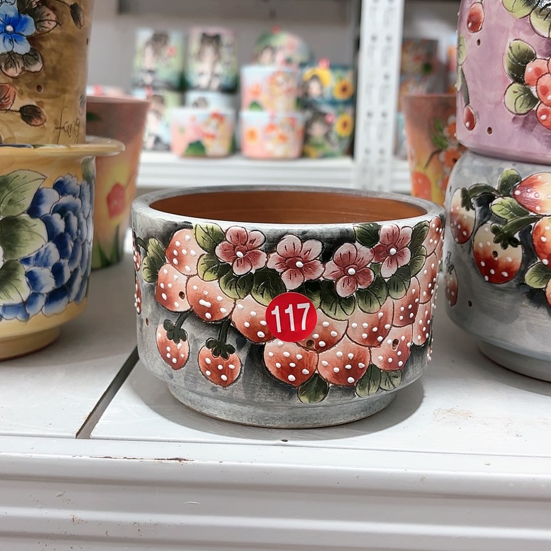 紫砂花盆手工花盆默认微瑕12/8