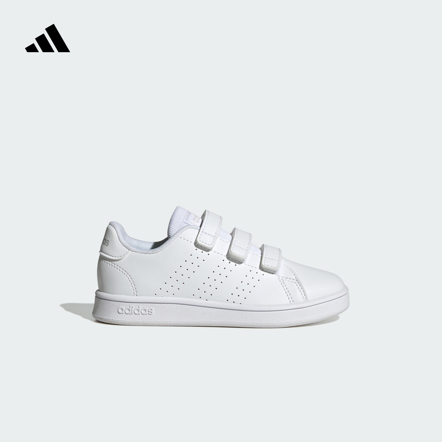 阿迪达斯官方男童女童休闲运动鞋 adidas ADVANTAGE CF IG2517