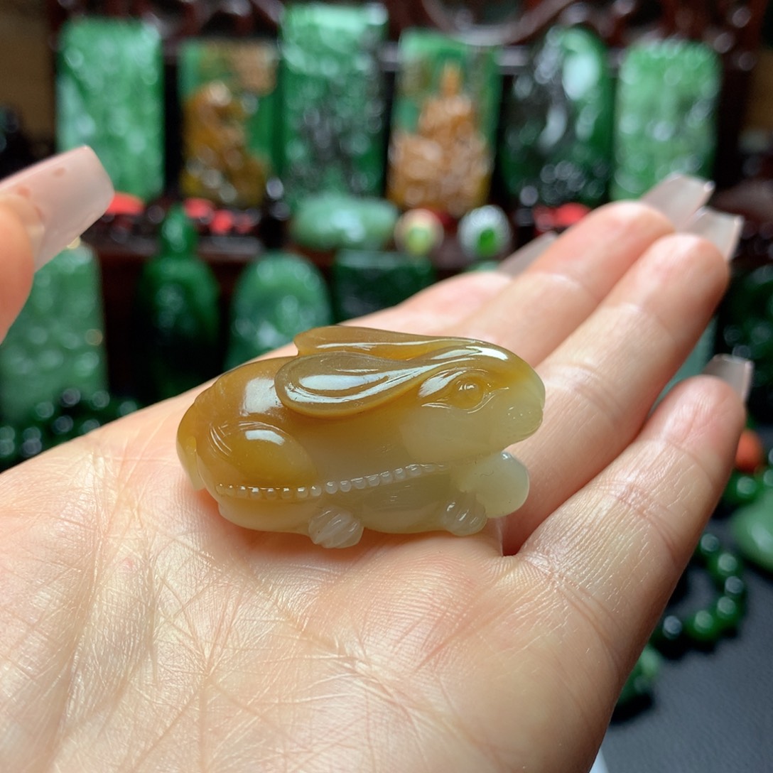 和田玉挂件未镶嵌