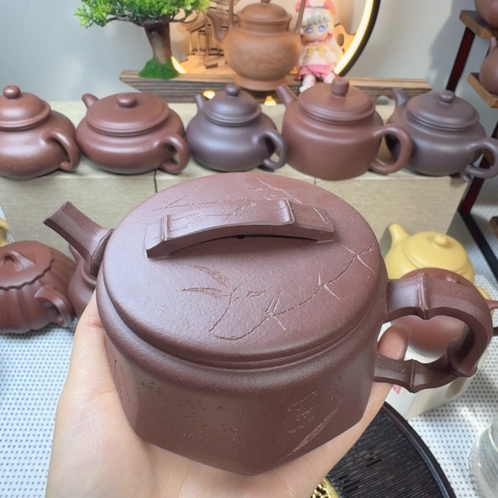 原矿紫泥汉瓦300cc