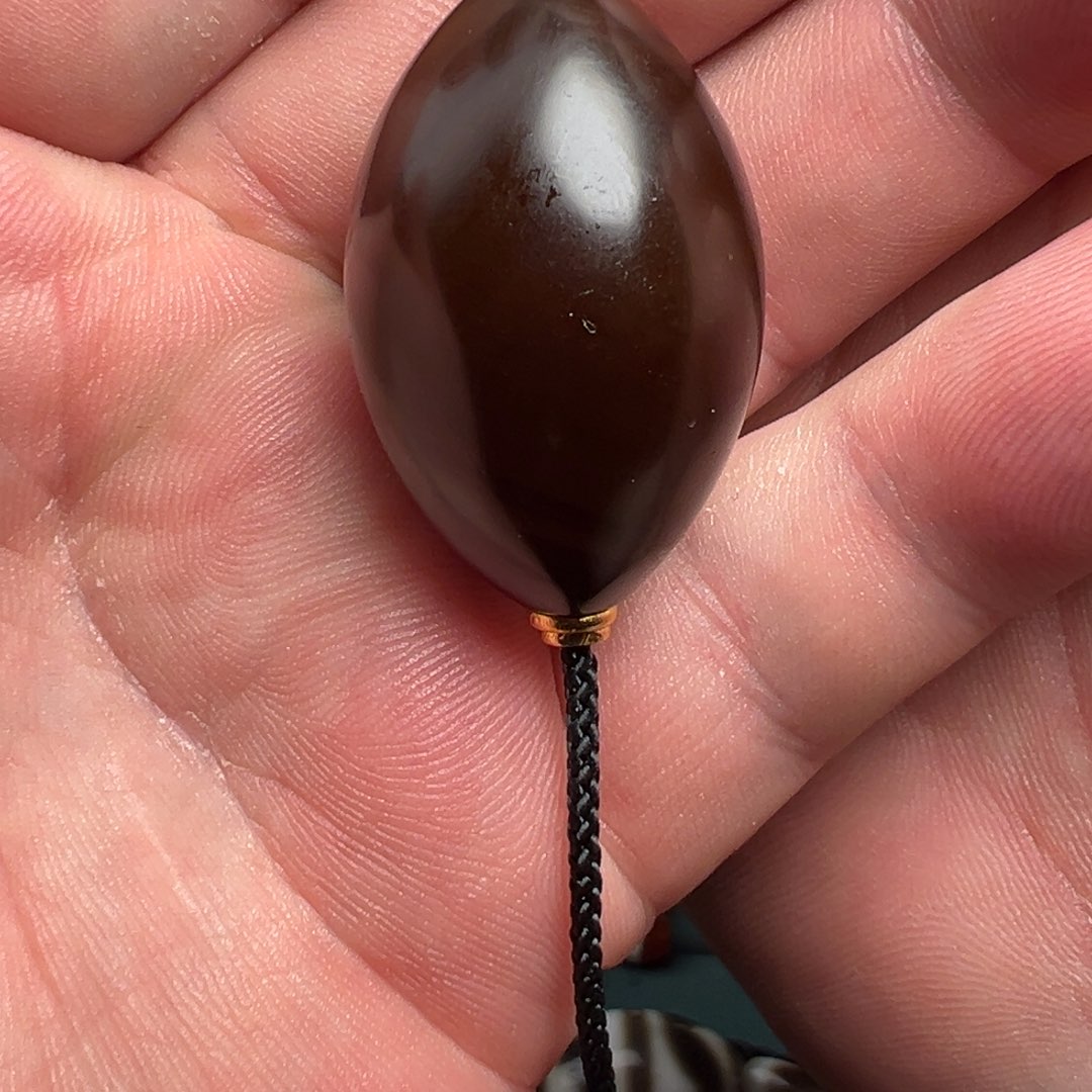 M***G吊坠菩提根/象牙果藏传精品脖挂配珠