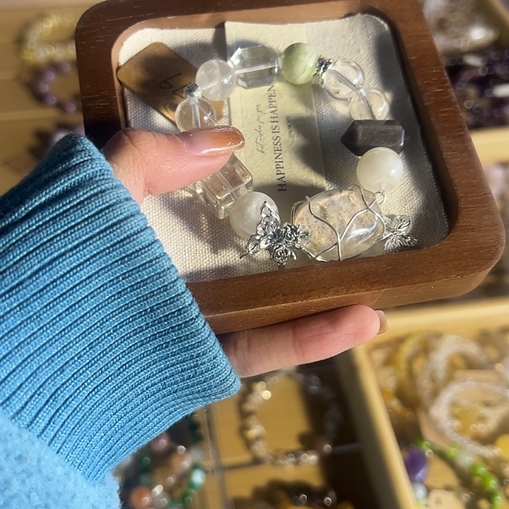 水晶未镶嵌手链水晶