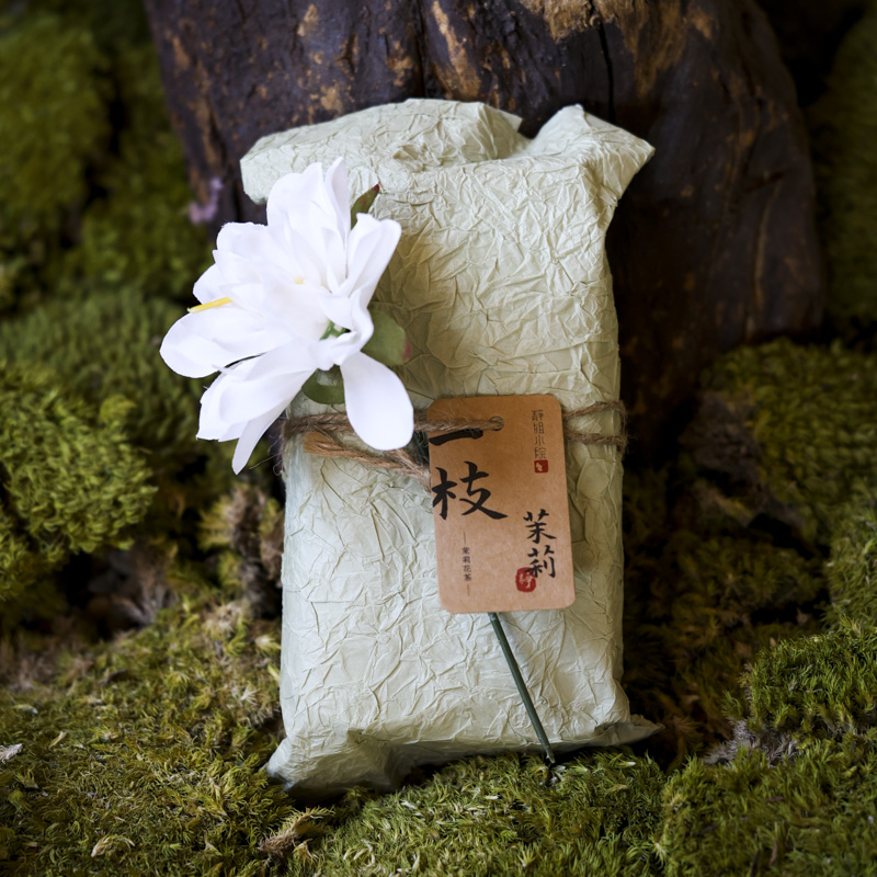 【静姐小院】一枝茉莉花茶六堡茶100克（花茶一枝茉莉100克）