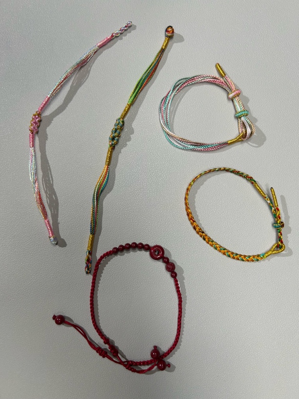 七七爱串珠—教您学高端珠宝设计美学 朱砂端午彩绳