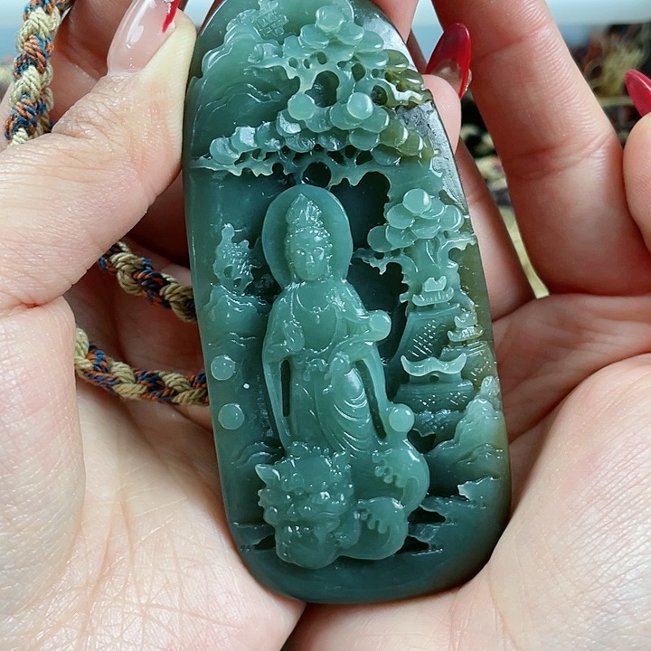 和田玉把件未镶嵌