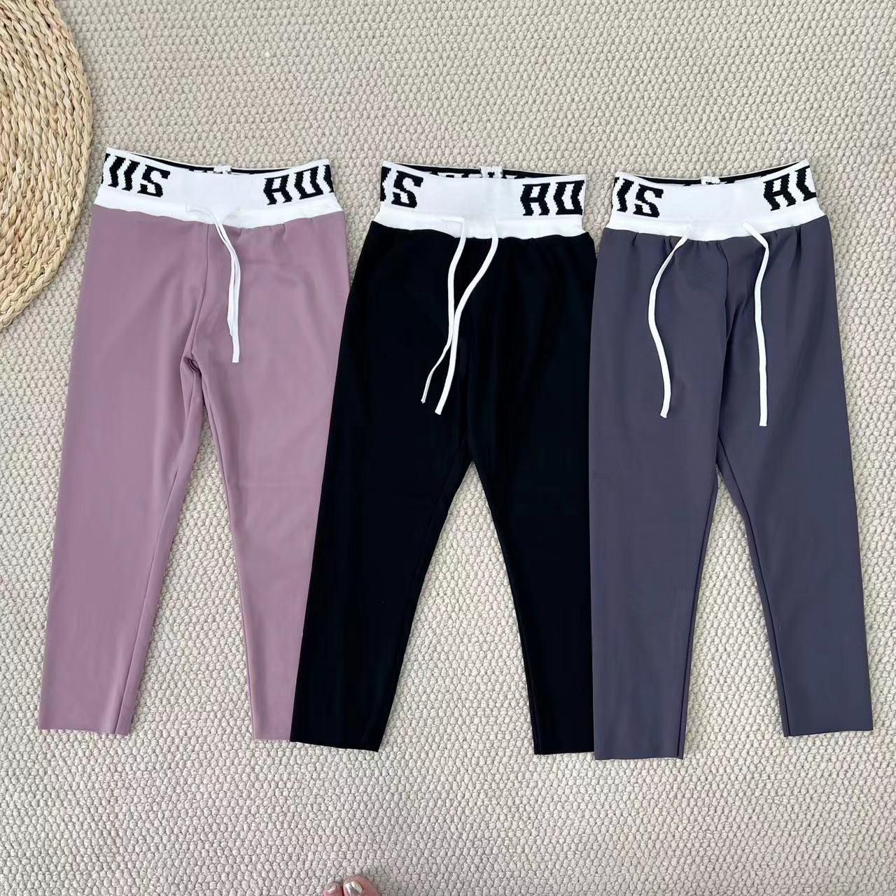 女童2025秋季新款百搭字母腰芭比裤B2997