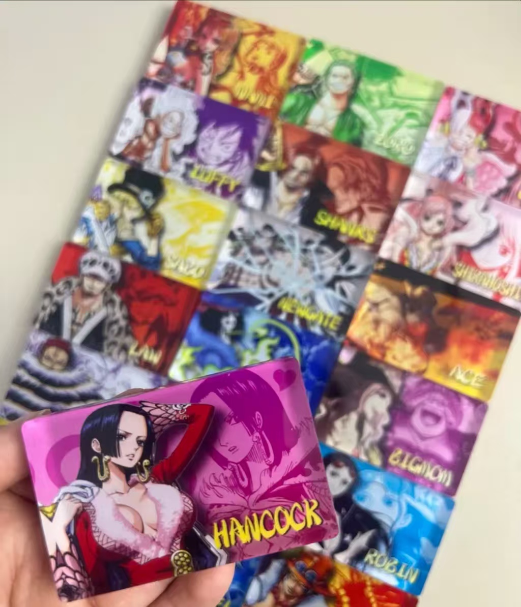 【玩法/平拆】海贼王原画亚克力麻将冰箱贴拆包盲盒代拆海贼王拆卡