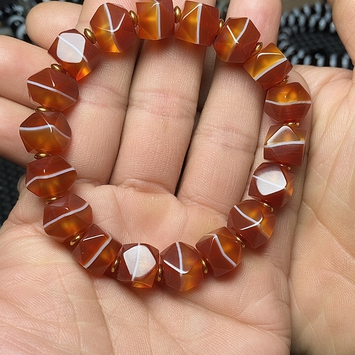 玛瑙/玉髓手链未镶嵌