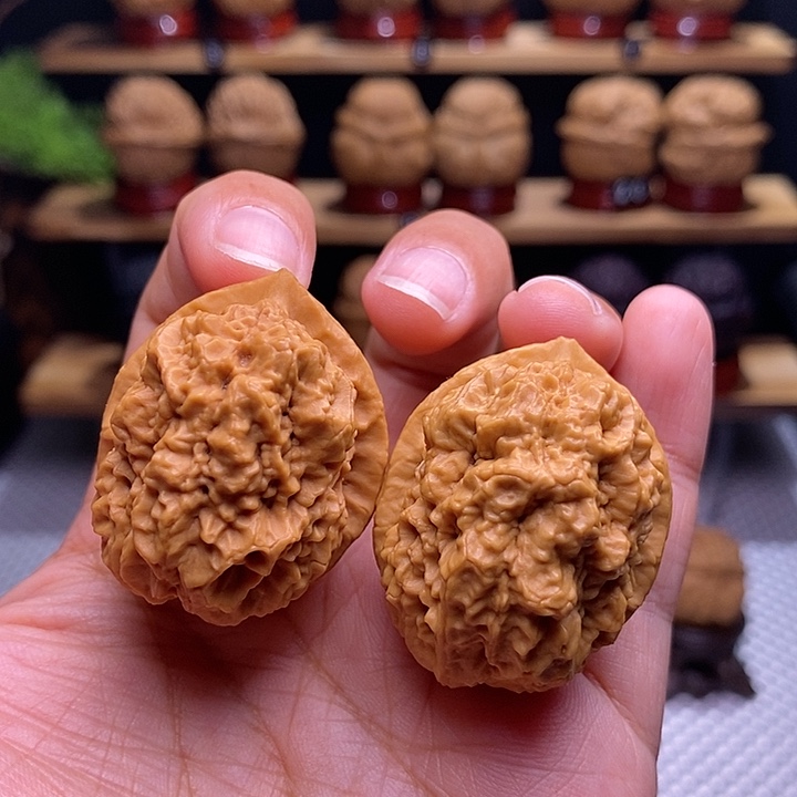 文玩核桃把件金麒麟23