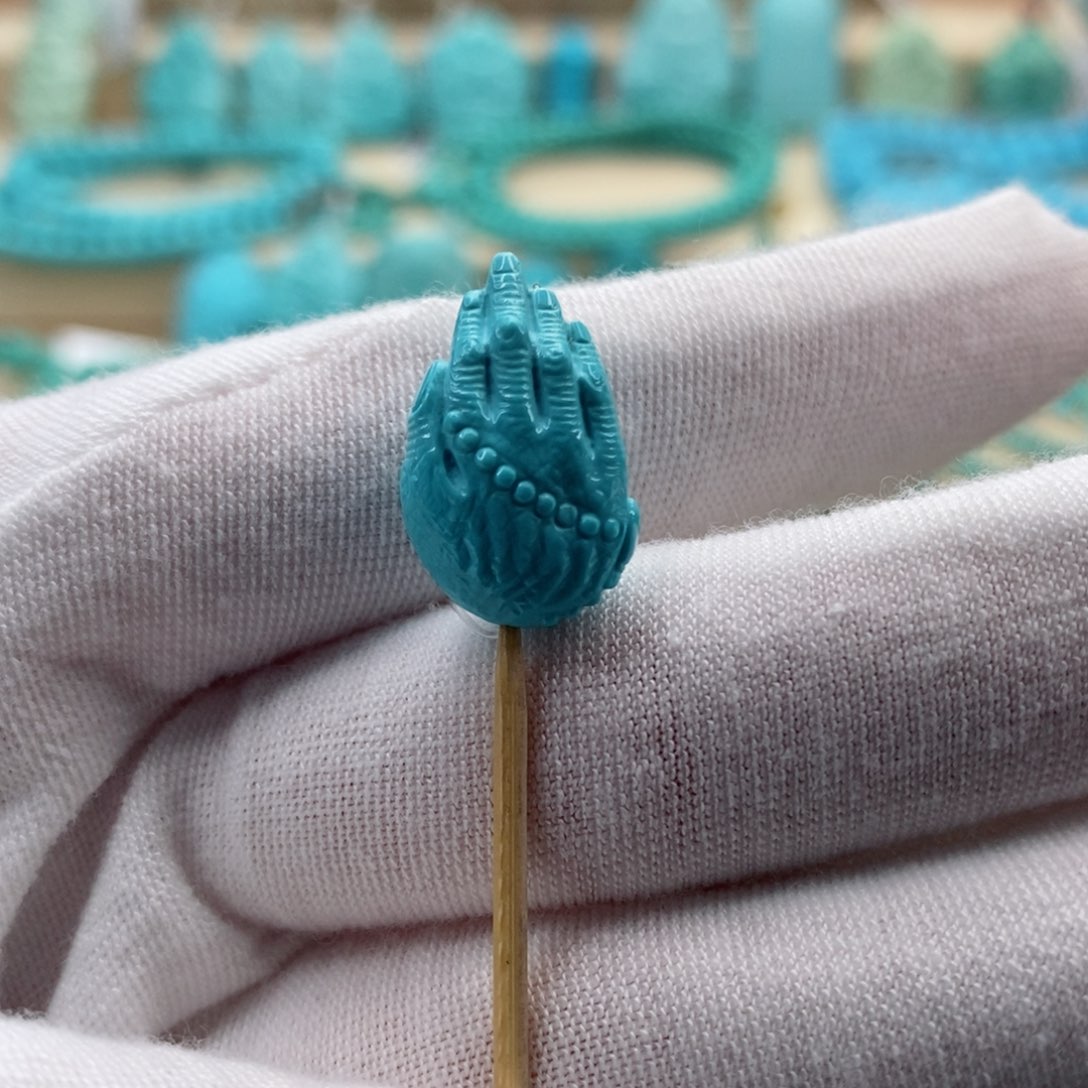 绿松石珠宝奇石未镶嵌