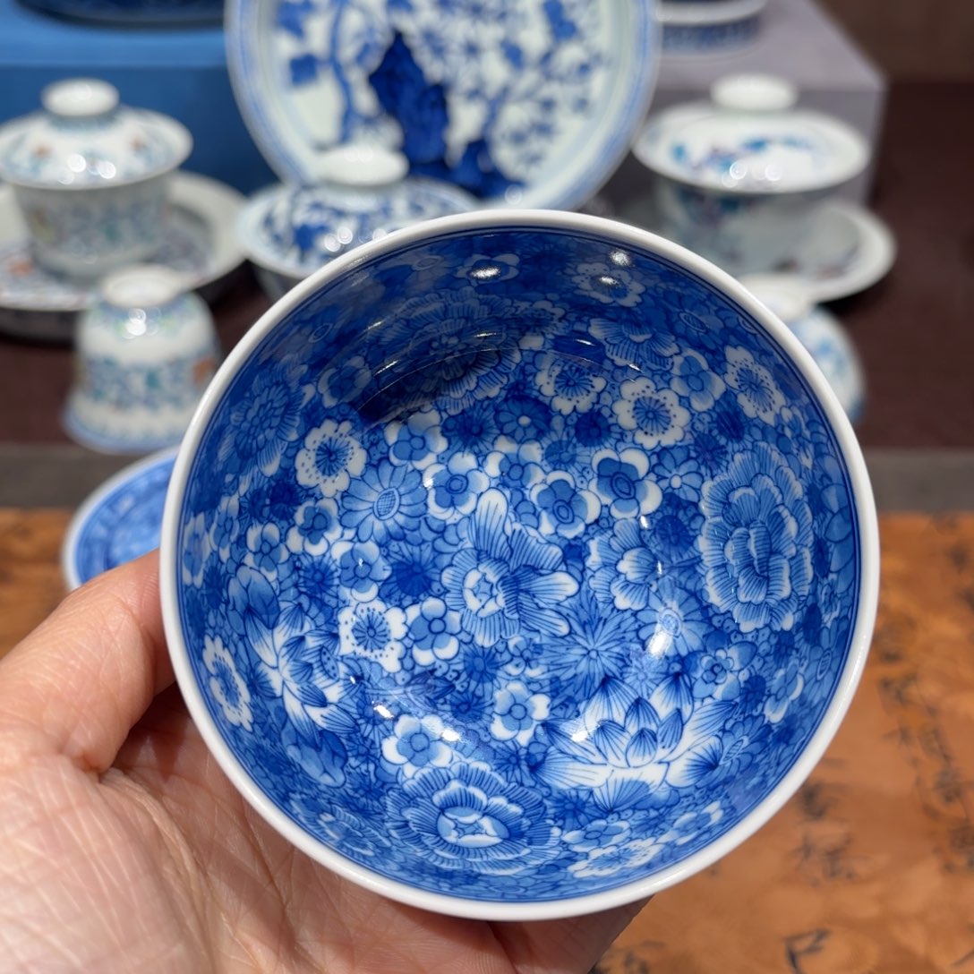 瓷片景德镇纯手工手绘