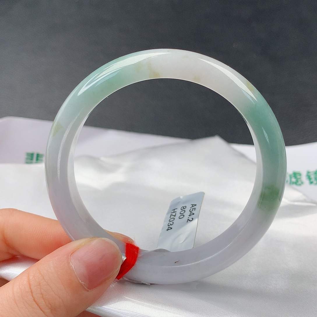 翡翠手镯未镶嵌43正57.5