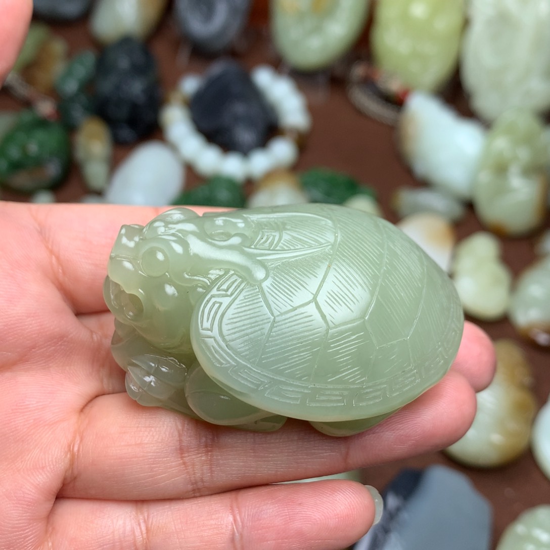 和田玉挂件未镶嵌