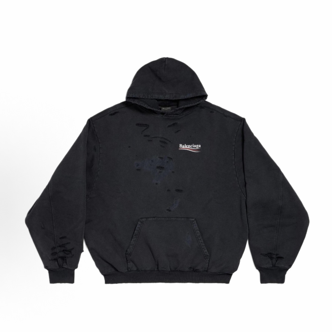 99新 Balenciaga/巴黎世家 25春季 破坏可乐卫衣 xs码