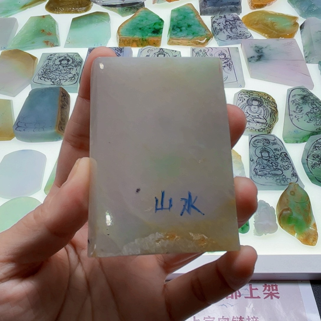 定制翡翠未镶嵌天然翡翠a货