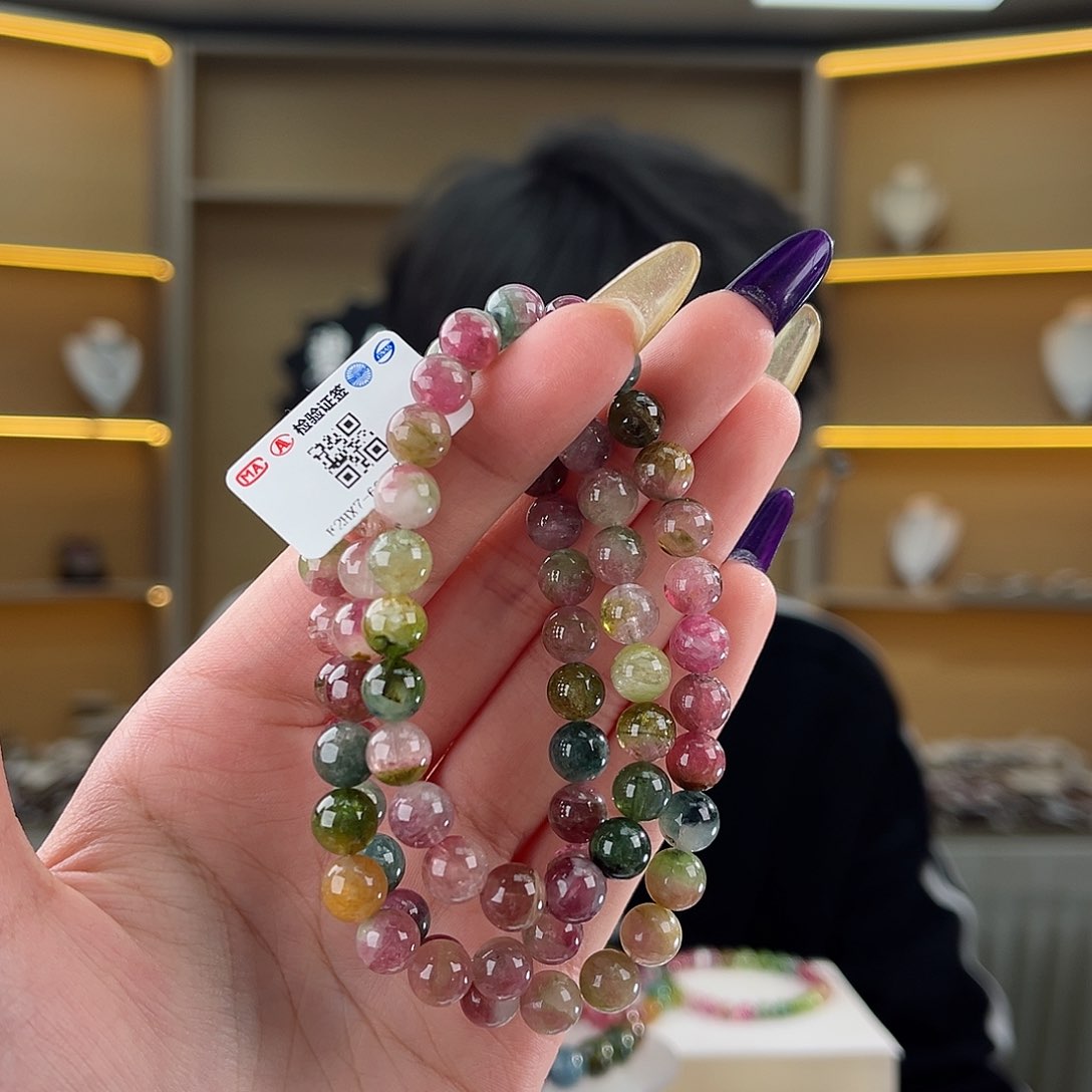 碧玺碧玺7mm（多样性发一件未镶嵌