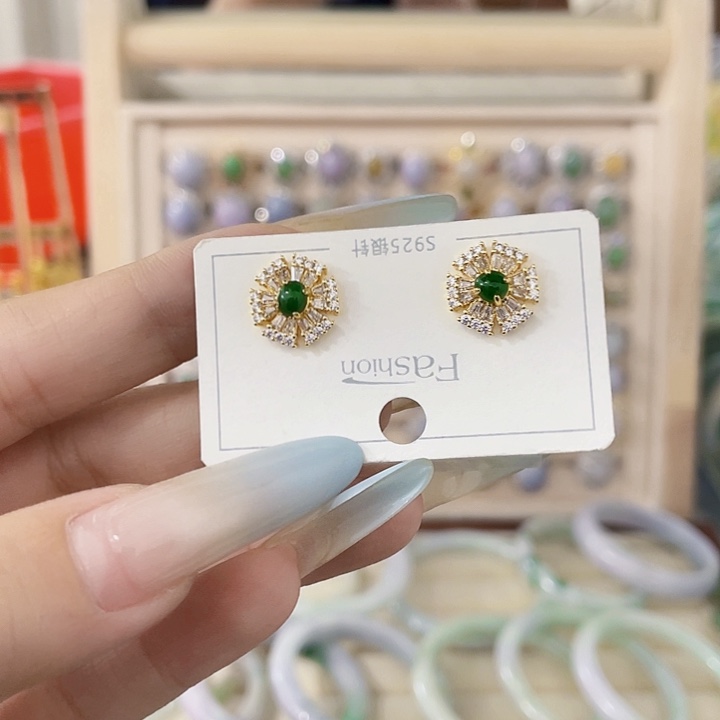 颈饰未镶嵌翡翠天然翡翠Ａ货