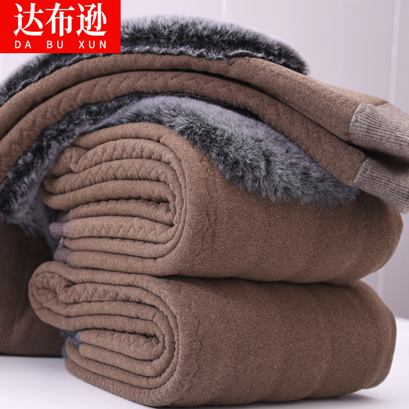 【捡漏】夹层100%牦牛绒毛高腰特厚五层贴身男女士羊毛裤打底保暖裤