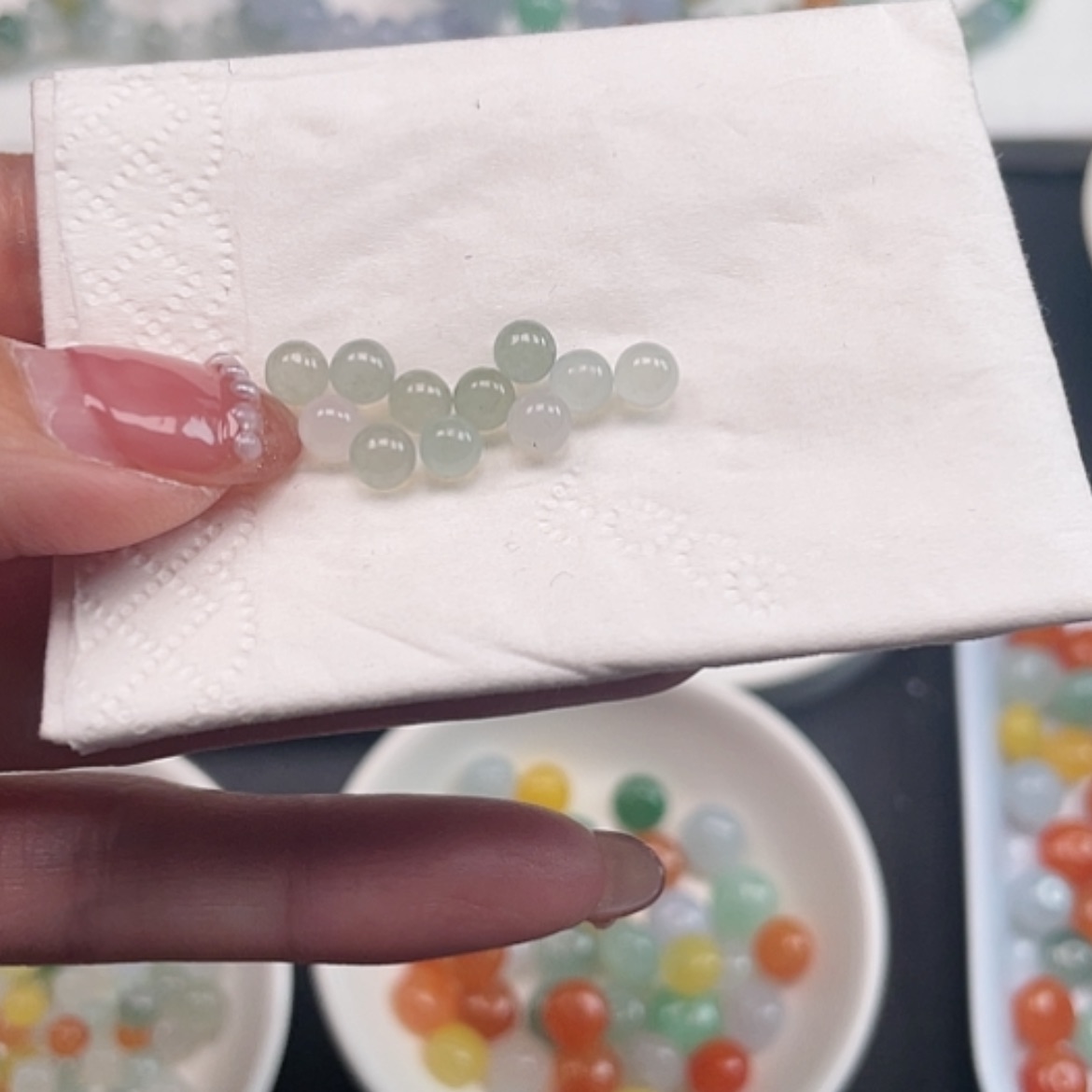 【闪购商品】定制翡翠未镶嵌彤****y，