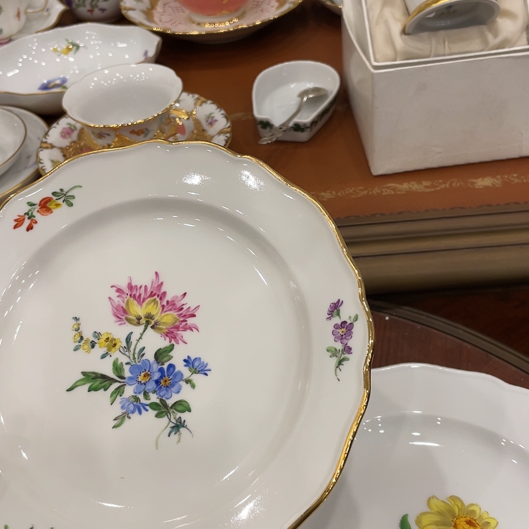 瓷片中古一等点心盘