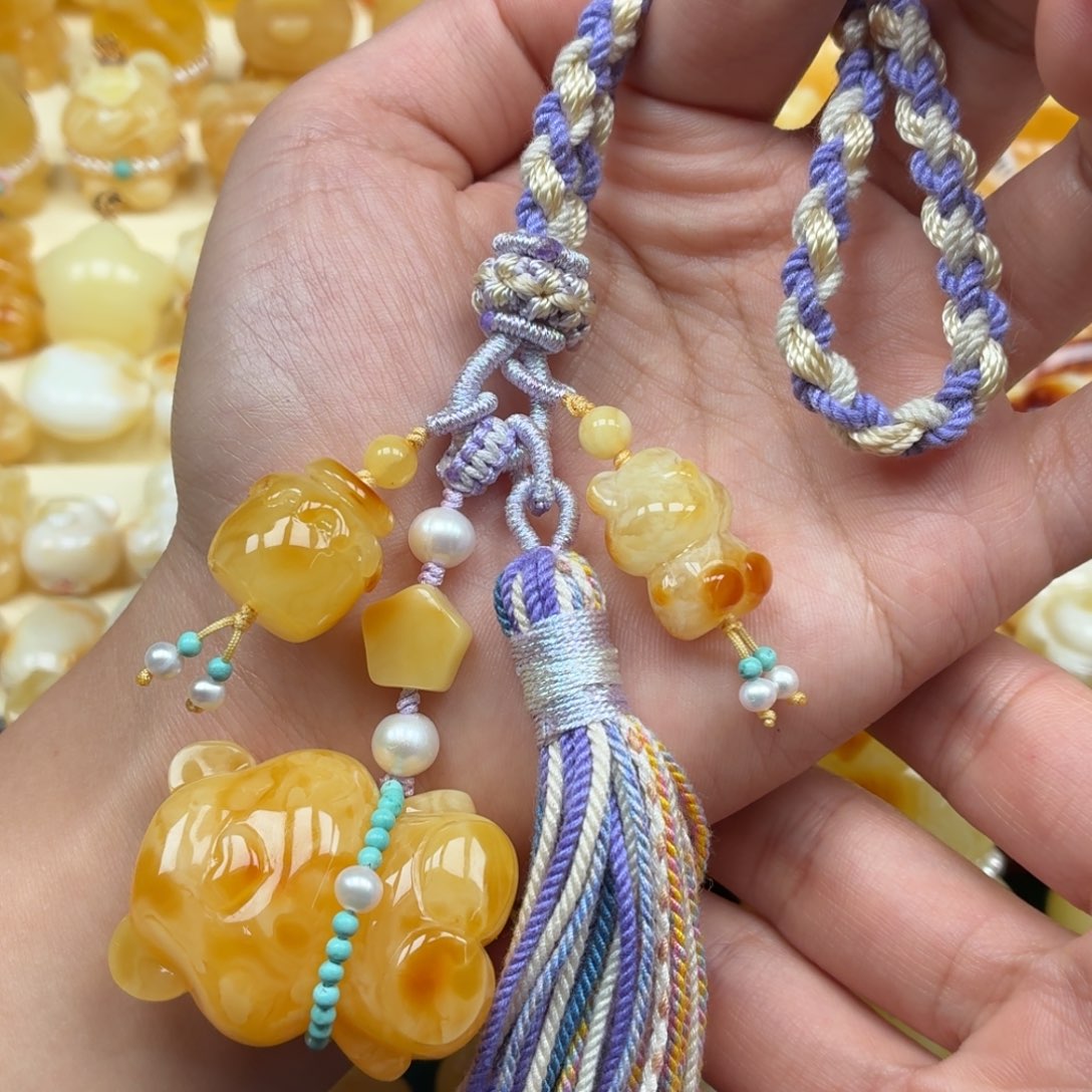 琥珀未镶嵌裸石蜜蜡