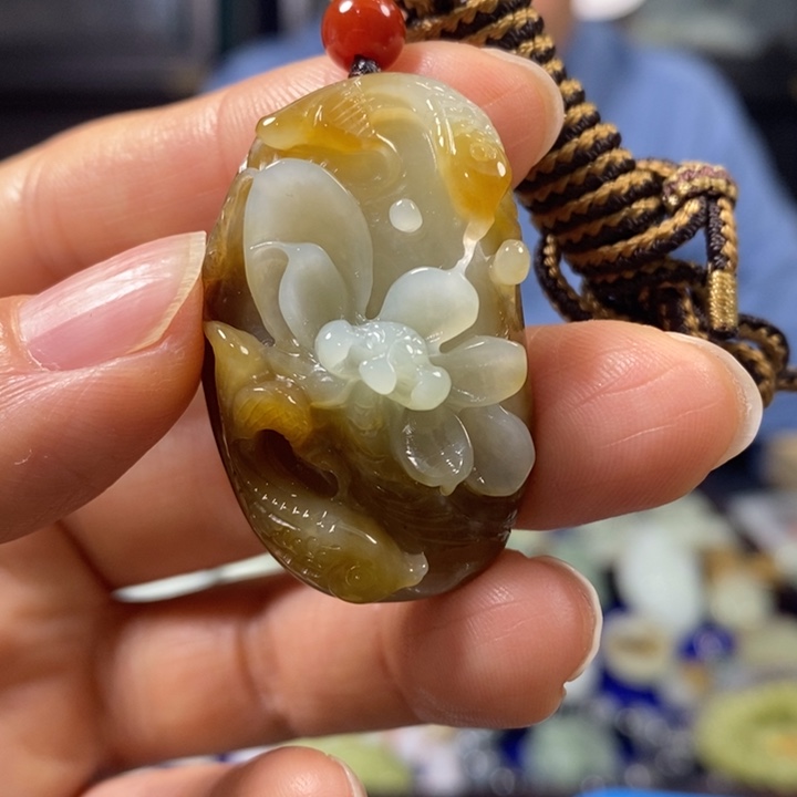 定制和田玉白*铭和田玉挂件