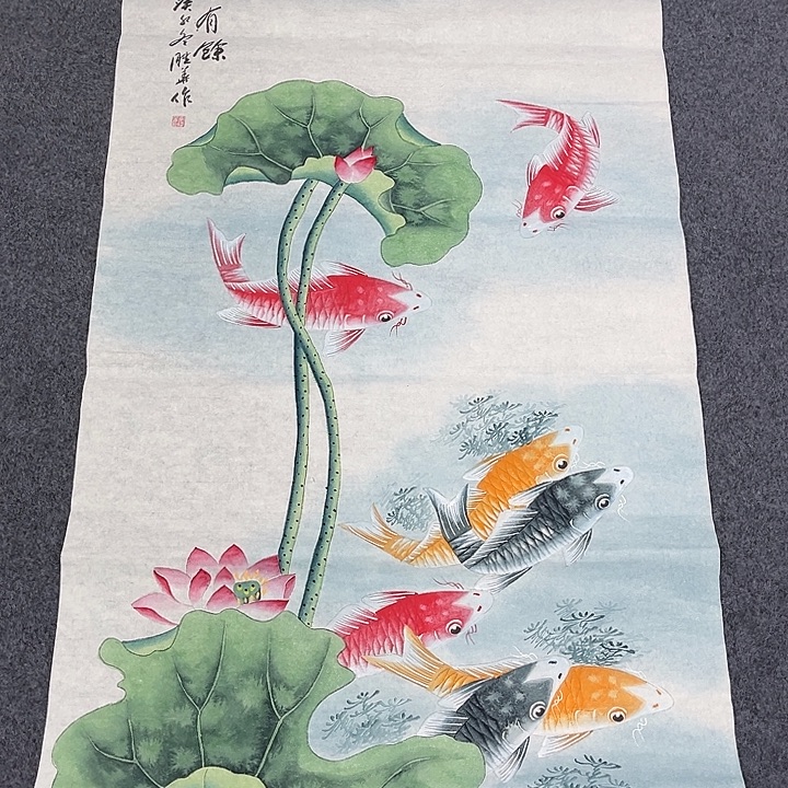 国画手绘国画作品