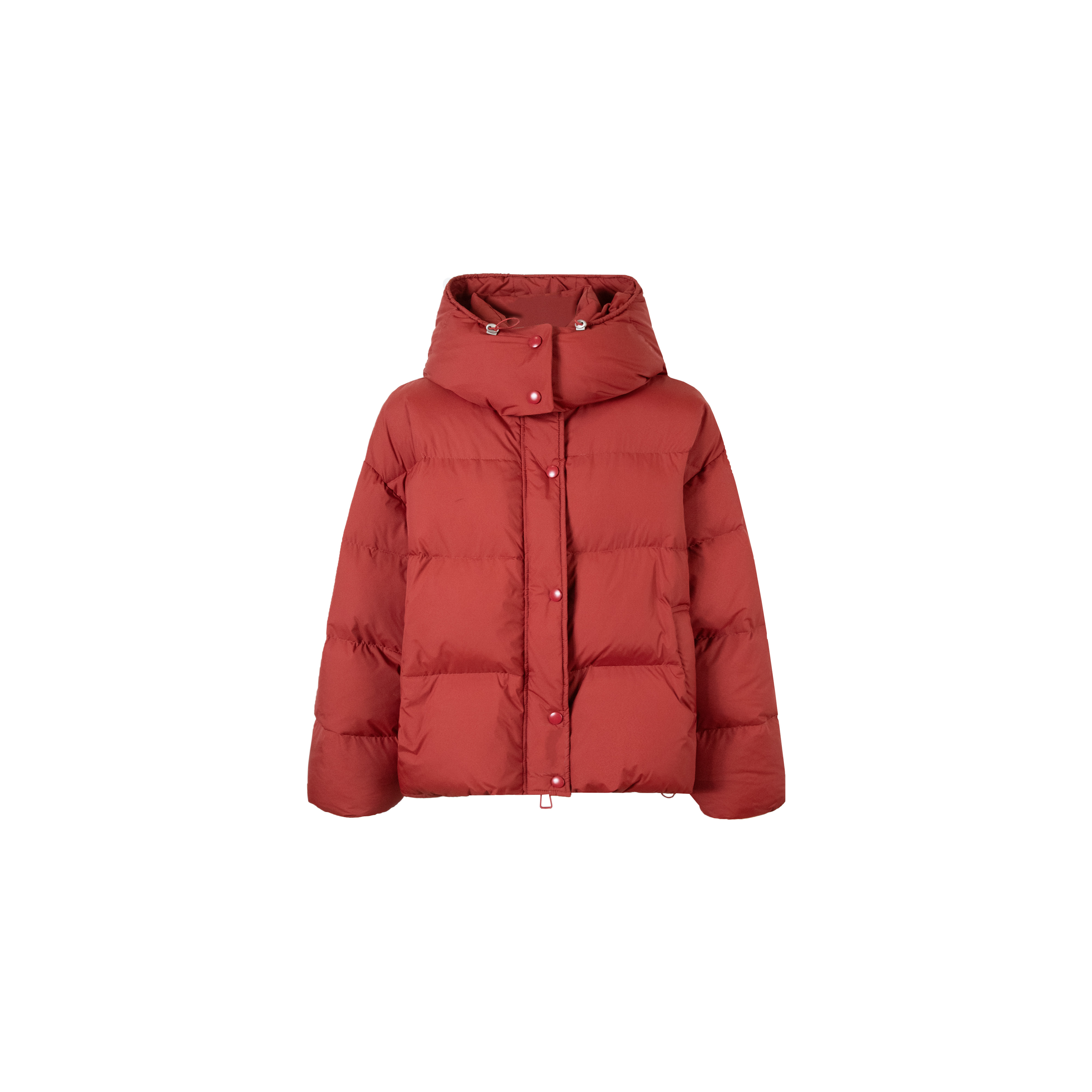 【花火】3463冬季新款90鹅绒韩系百搭热烈配色连帽鹅绒服CY