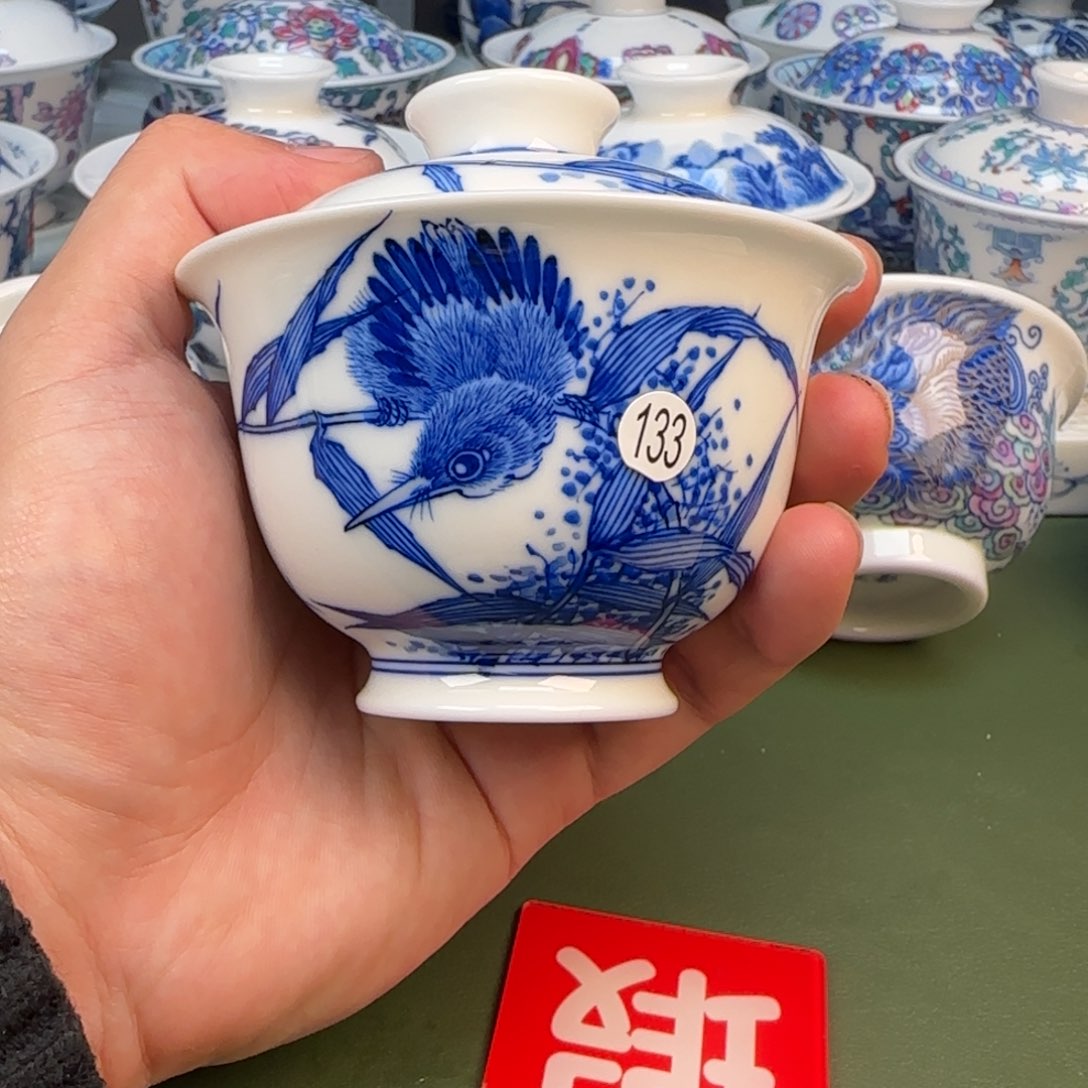 彦祖纯手工手绘手绘茶具133